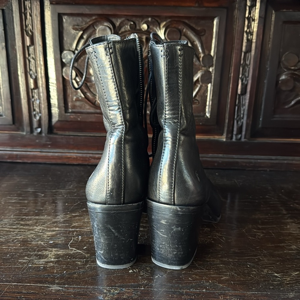 Frye Lace Up Booties - Picture 4 of 6